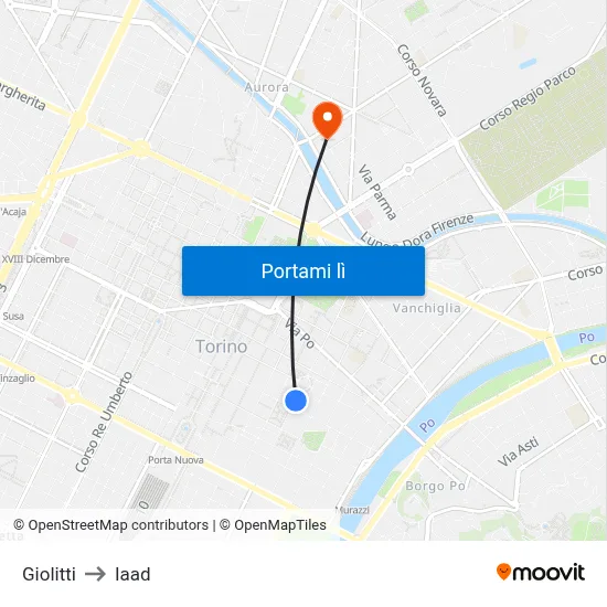 Giolitti to Iaad map