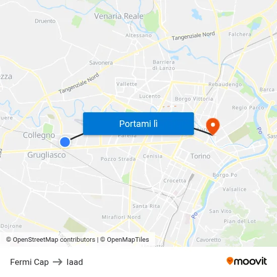 Fermi Cap to Iaad map