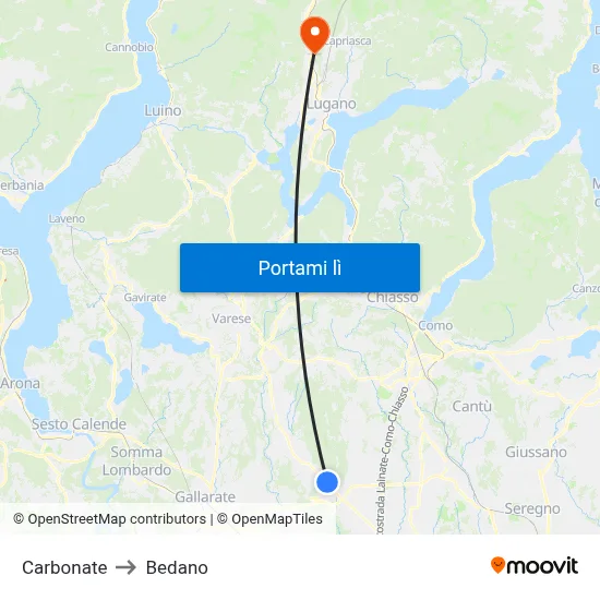 Carbonate to Bedano map