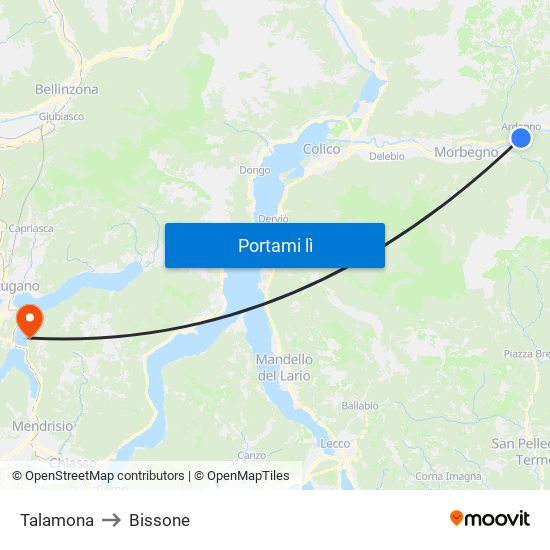 Talamona to Talamona map