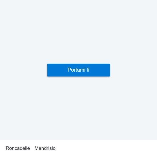 Roncadelle to Mendrisio map