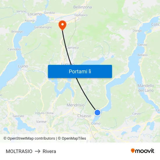 MOLTRASIO to Rivera map