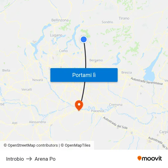 Introbio to Arena Po map