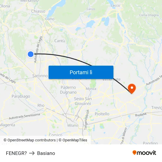 FENEGR? to Basiano map