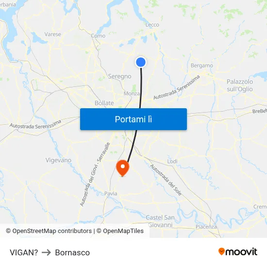 VIGAN? to Bornasco map