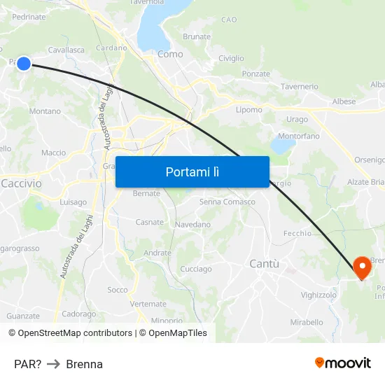 PAR? to Brenna map