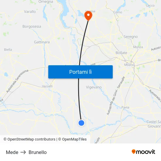 Mede to Brunello map