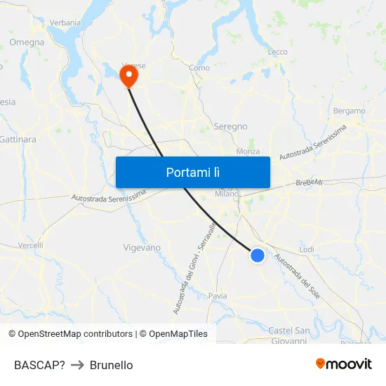 BASCAP? to Brunello map