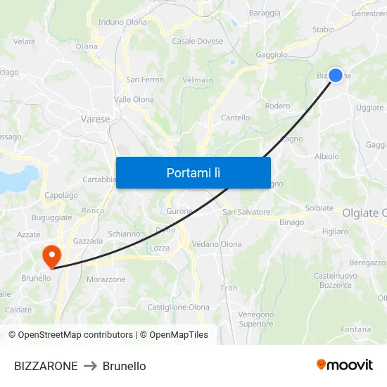 BIZZARONE to Brunello map