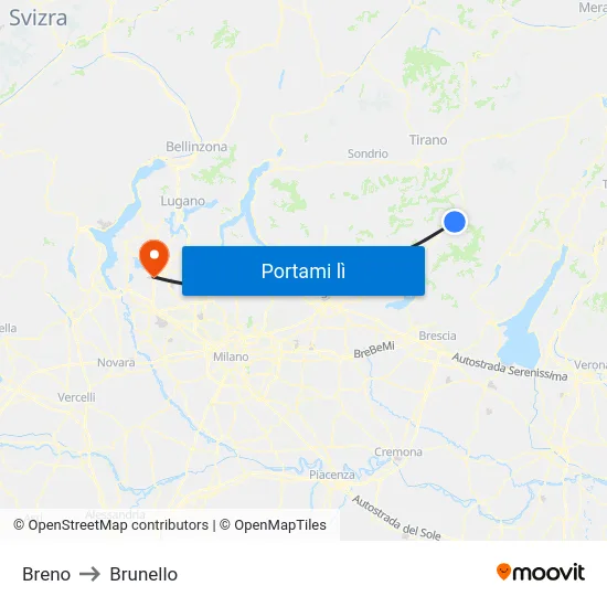 Breno to Brunello map