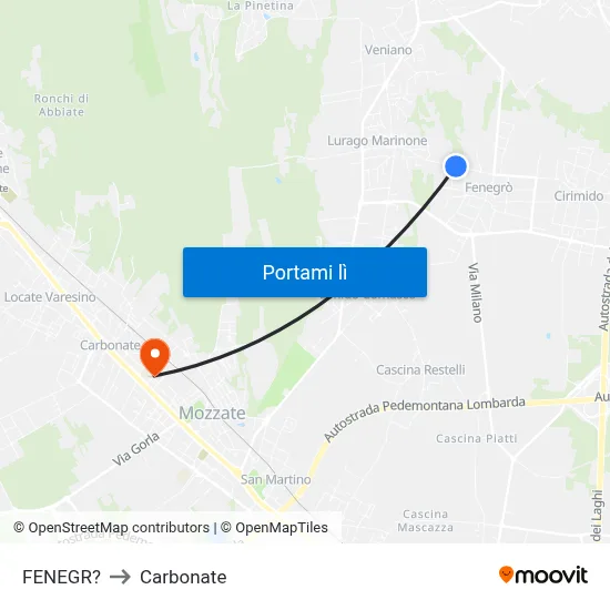FENEGR? to Carbonate map