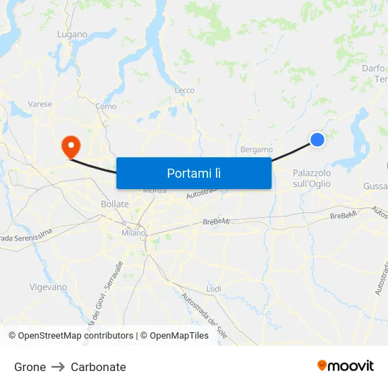 Grone to Carbonate map