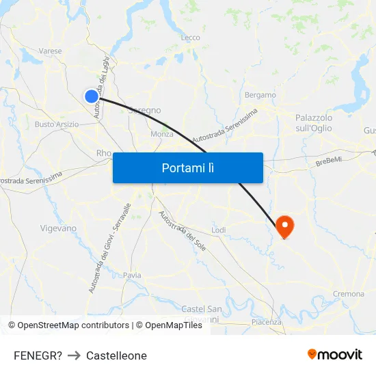 FENEGR? to Castelleone map