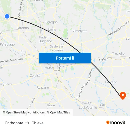 Carbonate to Chieve map
