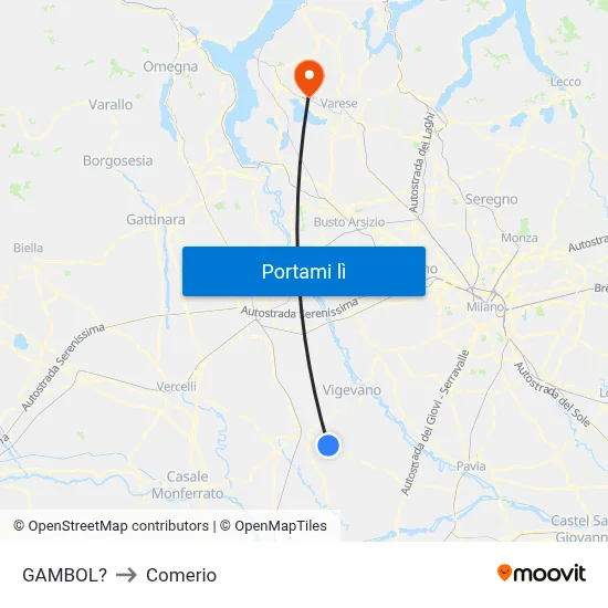 GAMBOL? to Comerio map