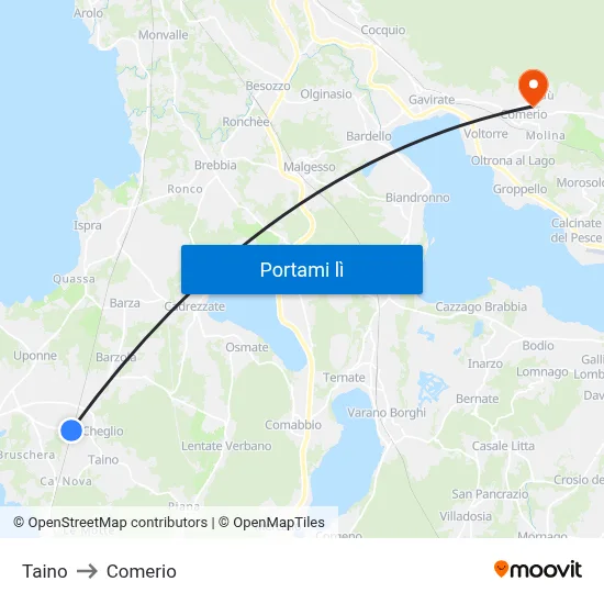 Taino to Comerio map