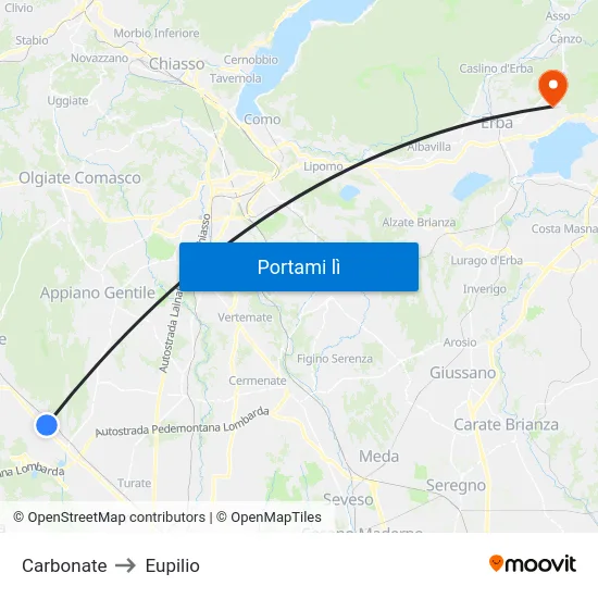 Carbonate to Eupilio map