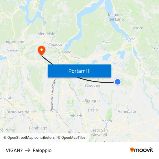 VIGAN? to Faloppio map