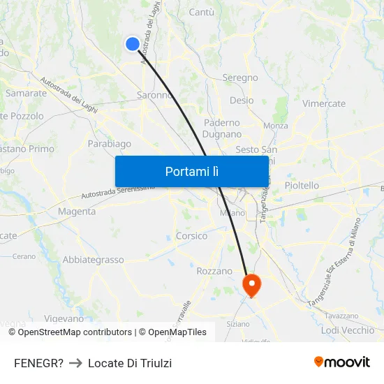 FENEGR? to Locate Di Triulzi map