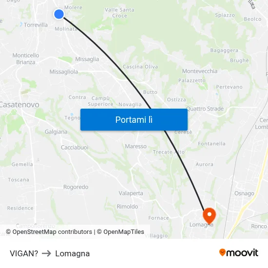VIGAN? to Lomagna map