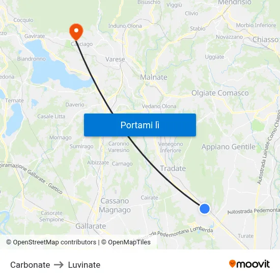 Carbonate to Luvinate map