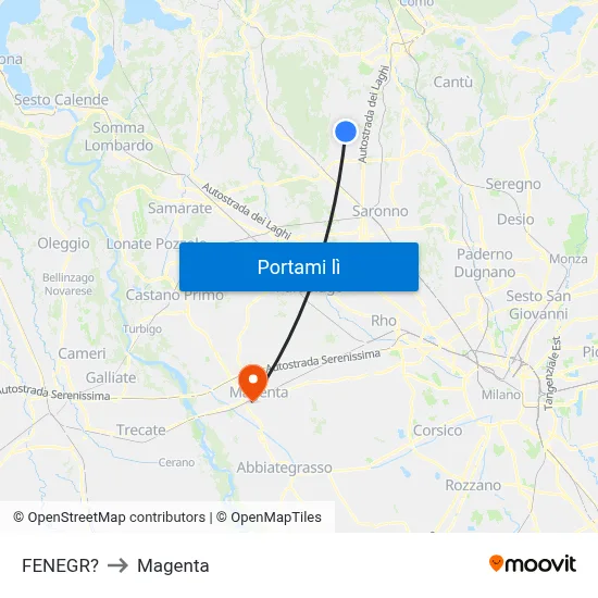 FENEGR? to Magenta map
