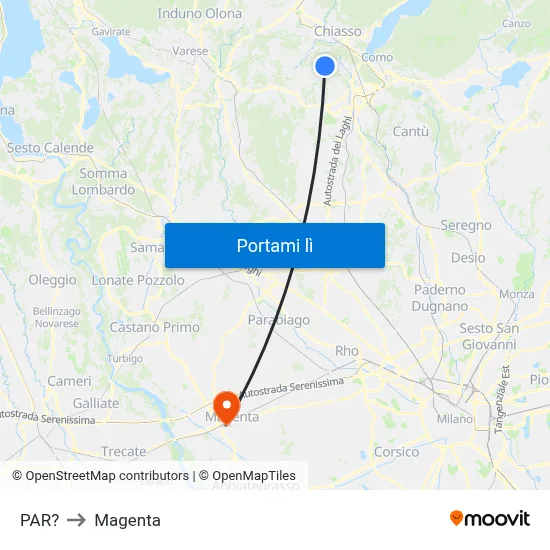 PAR? to Magenta map