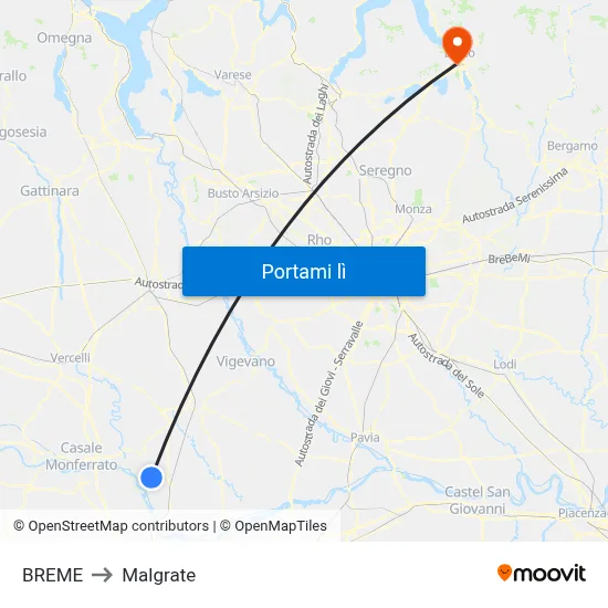 BREME to Malgrate map