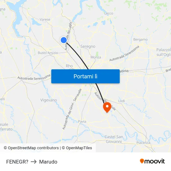 FENEGR? to Marudo map