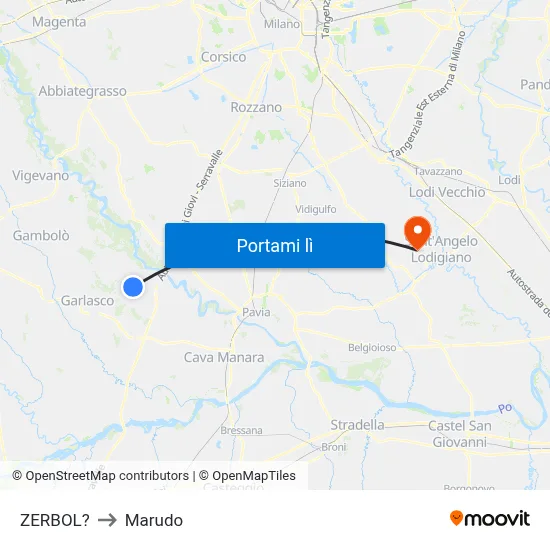 ZERBOL? to Marudo map