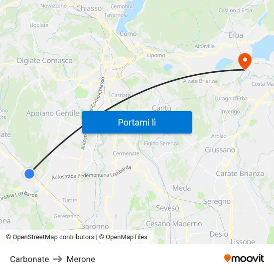 Carbonate to Merone map