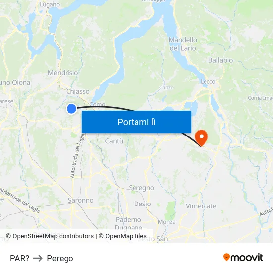 PAR? to Perego map