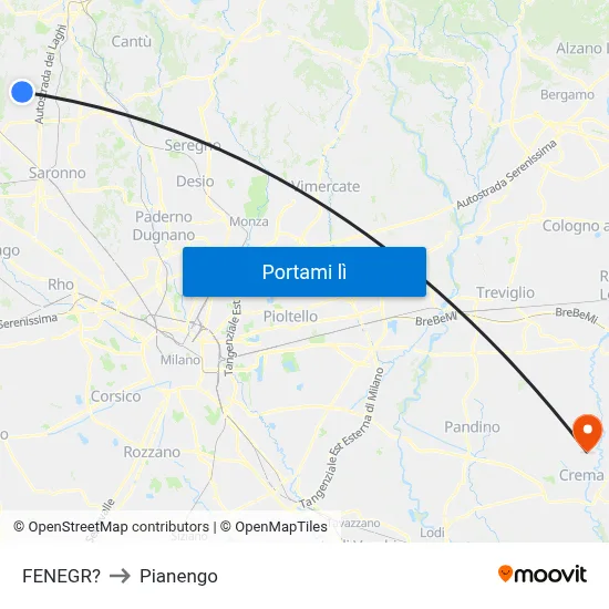 FENEGR? to Pianengo map