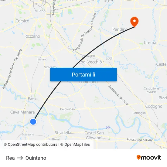 Rea to Quintano map