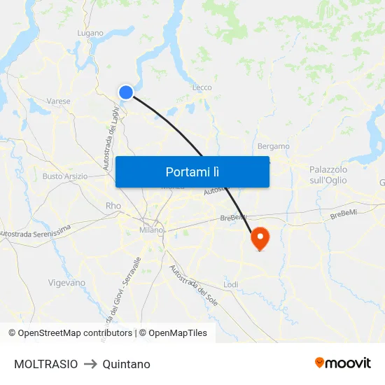 MOLTRASIO to Quintano map