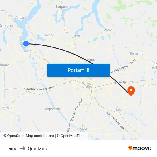 Taino to Quintano map