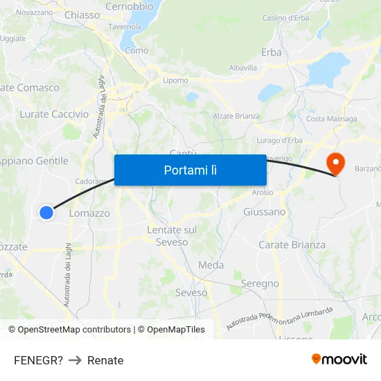 FENEGR? to Renate map