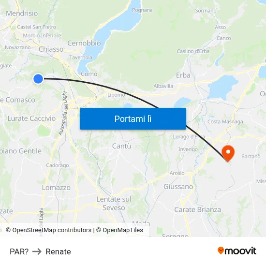 PAR? to Renate map