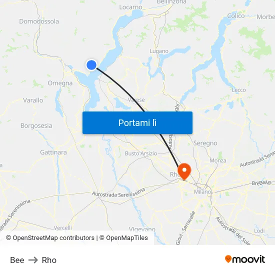 Bee to Rho map