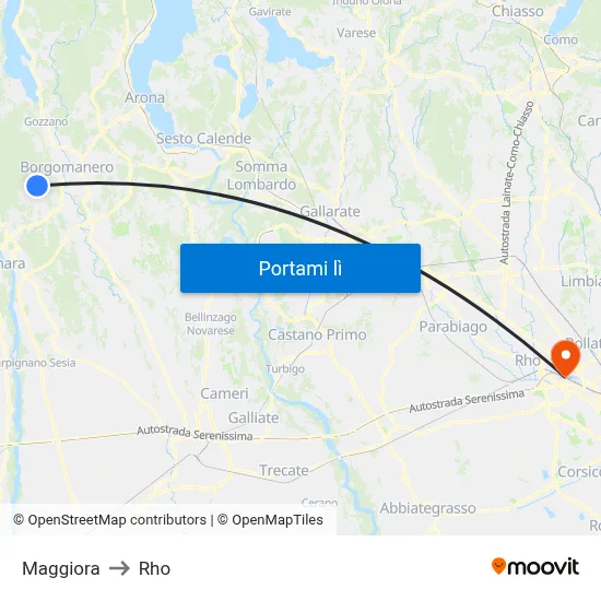 Maggiora to Rho map