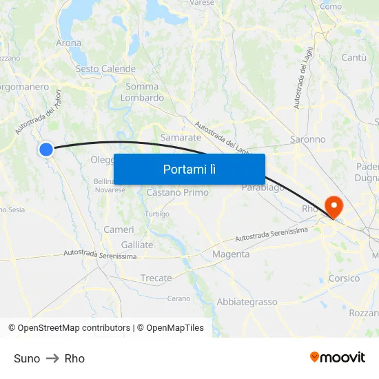 Suno to Rho map