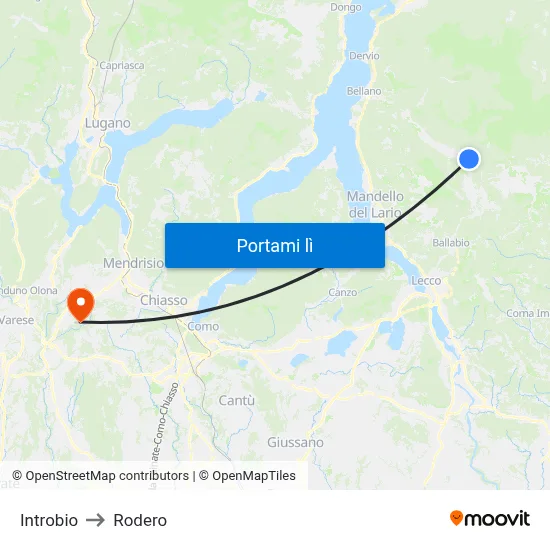 Introbio to Rodero map