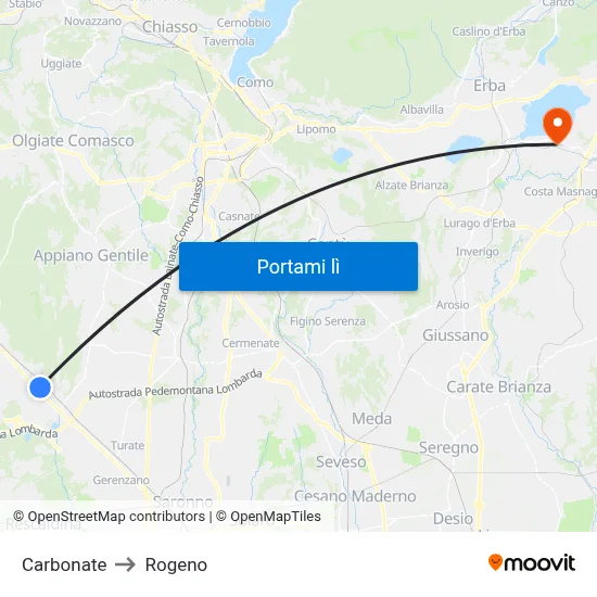 Carbonate to Rogeno map