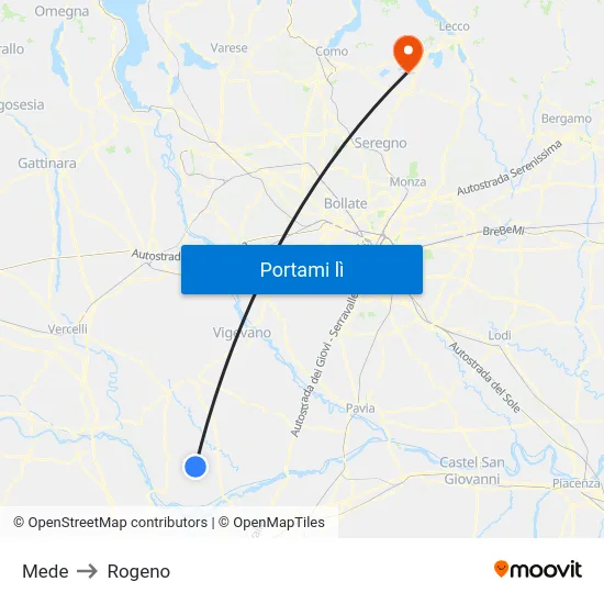Mede to Rogeno map