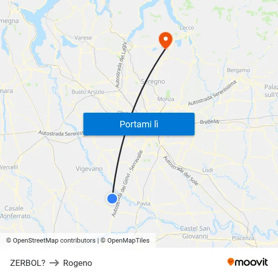 ZERBOL? to Rogeno map