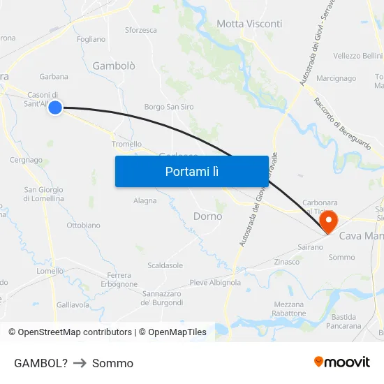 GAMBOL? to Sommo map