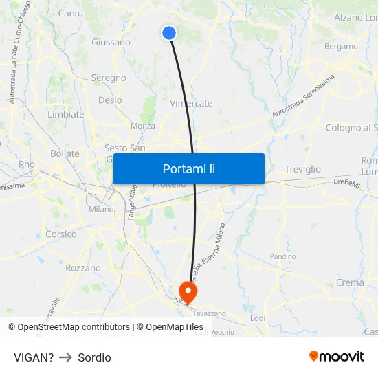 VIGAN? to Sordio map