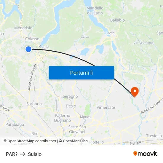 PAR? to Suisio map