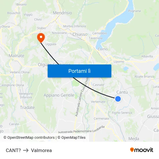 CANT? to Valmorea map