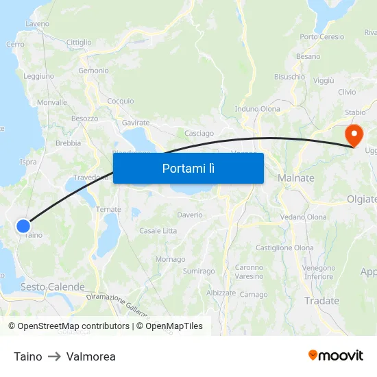 Taino to Valmorea map